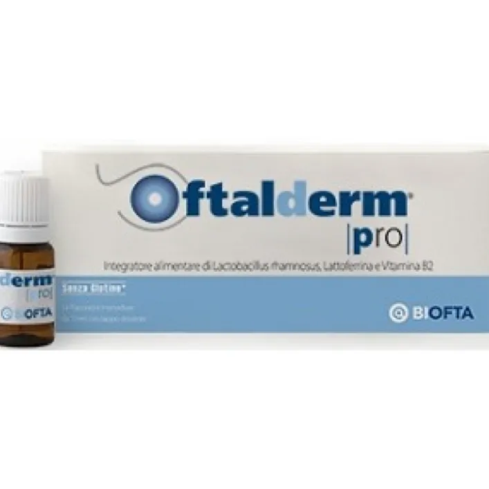 Oftalderm Pro 14 Flaconcini - Integratore Vista
