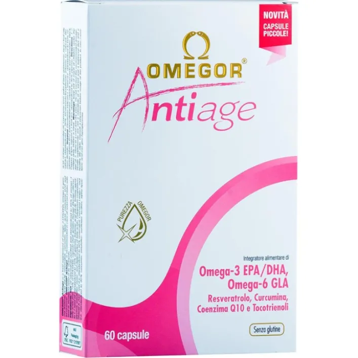 Omegor AntiAge 60 Capsule - Integratore Alimentare