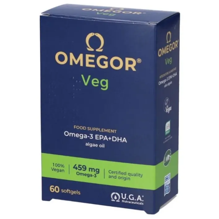 Omegor Veg 60 Capsule - Integratore Epa e Dha