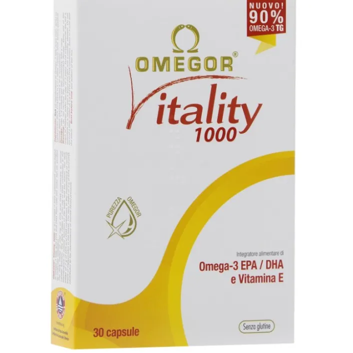 Omegor Vitality 1000 30 Capsule - Integratore Alimentare