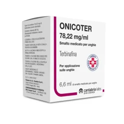 Onicoter Smalto Medicato Unghie 78,22mg/ml Terbinafina 6,6 ml