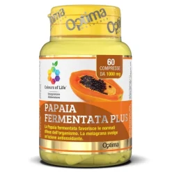 Optima Colours of Life Papaya Plus 60 Compresse - Integratore Antiossidante
