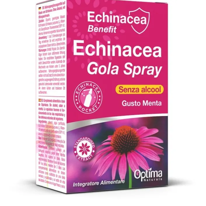 Optima Echinacea Gola Spray 20 ml - Integratore Gola