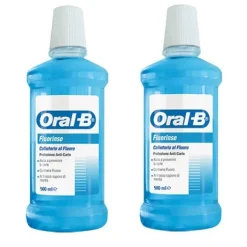 Oral-B Fluorinse Collutorio Bipacco 2 x 500 ml