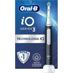 Oral-B iO Series 3 Black Spazzolino Elettrico nero opaco