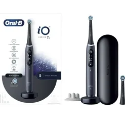 Oral-B IO Serie 7s Spazzolino Elettrico Black + 2 testine di ricambio