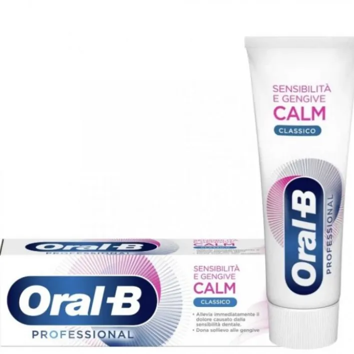 Oral-B Professional Sensibilità e Gengive Dentifricio Calm Classico 75 ml