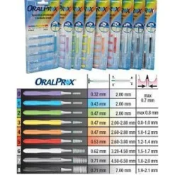 Oralprox Scovolino 1 Azzurro 6 pezzi