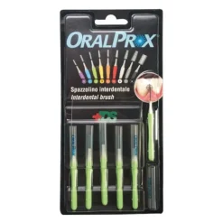 Oralprox Scovolino 2 Verde 6 pezzi