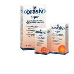 Orasiv Polvere Adesiva Clinica per Protesi Dentaria 125 grammi