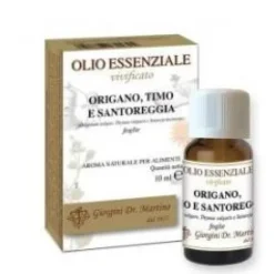 Origano Timo Santoreggia Olio Essenziale Dr. Giorgini 10 ml