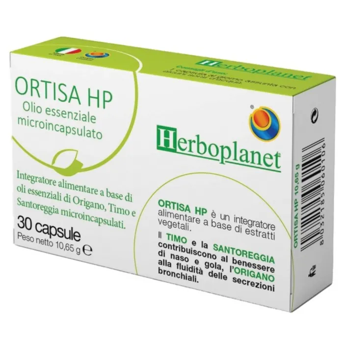 Ortisa Hp 30 capsule - Integratore Benessere Vie respiratorie