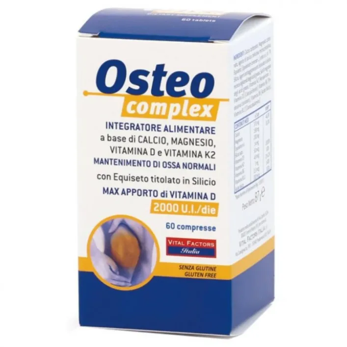 Osteo Complex 60 compresse - Integratore Benessere Ossa