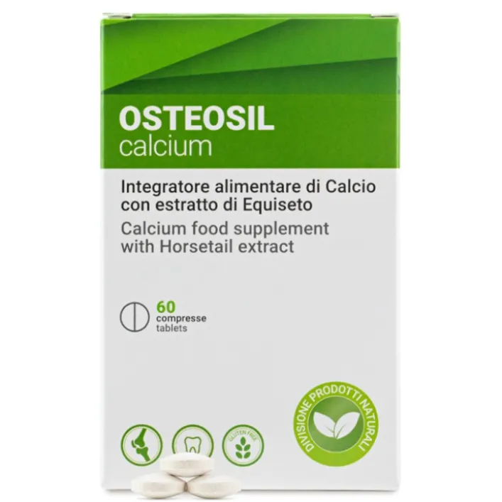 Osteosil Calcium 60 Compresse - Integratore Alimentare