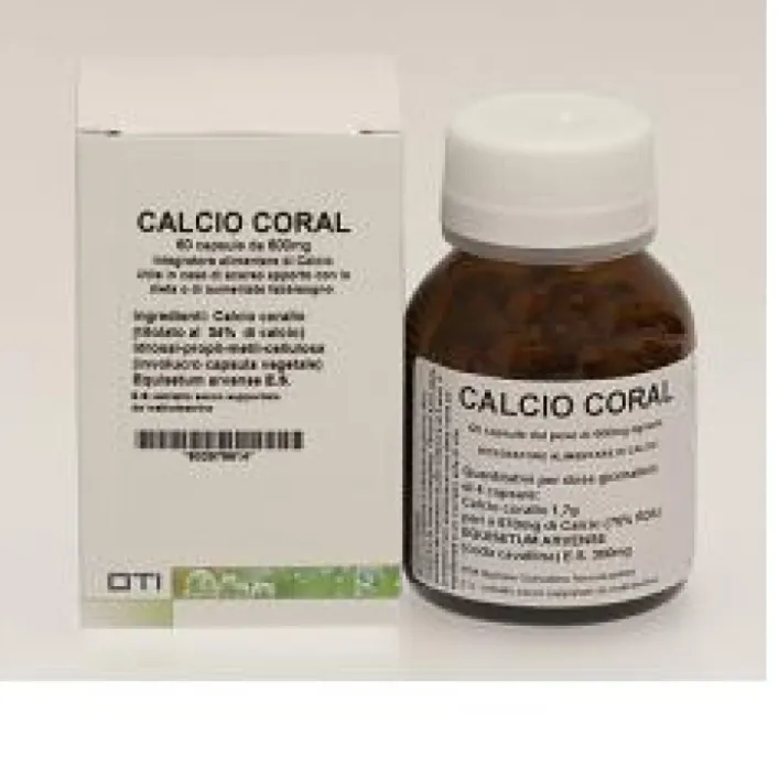 Oti Calcio Coral 60 Capsule - Integratore Alimentare