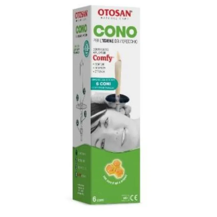 Otosan Cono Igiene dell'Orecchio 6 pezzi
