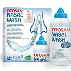 Otosan Nasal Wash Kit Lavaggio Naso Flacone Irrigatore + 30 Bustine Predose