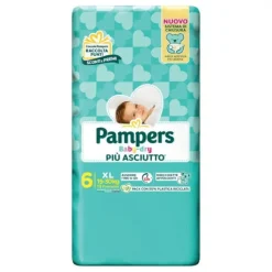 Pampers Baby Dry Downcount Pannolino Taglia XL 15-30 Kg 13 pezzi