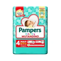 Pampers Baby Dry Mutandino Maxi taglia 4 8-15 Kg 16 pezzi