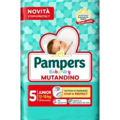 Pampers Baby Dry Mutandino taglia Junior 12/18kg 13 pezzi