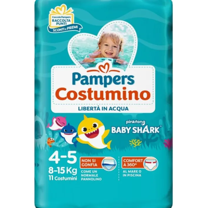 Pampers Costumino Taglia 4 8-15 kg 11 Pezzi