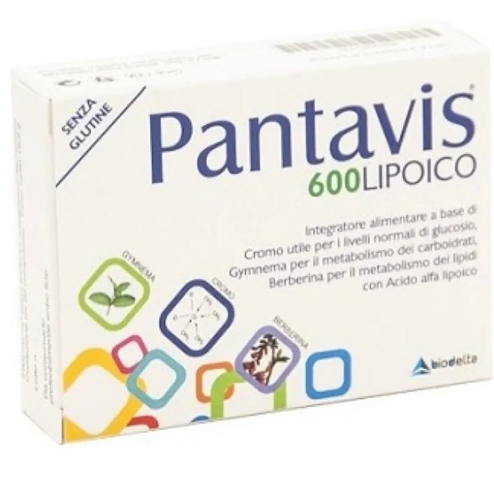 Pantavis 600 20 Compresse - Integratore Equilibrio Peso Corporeo