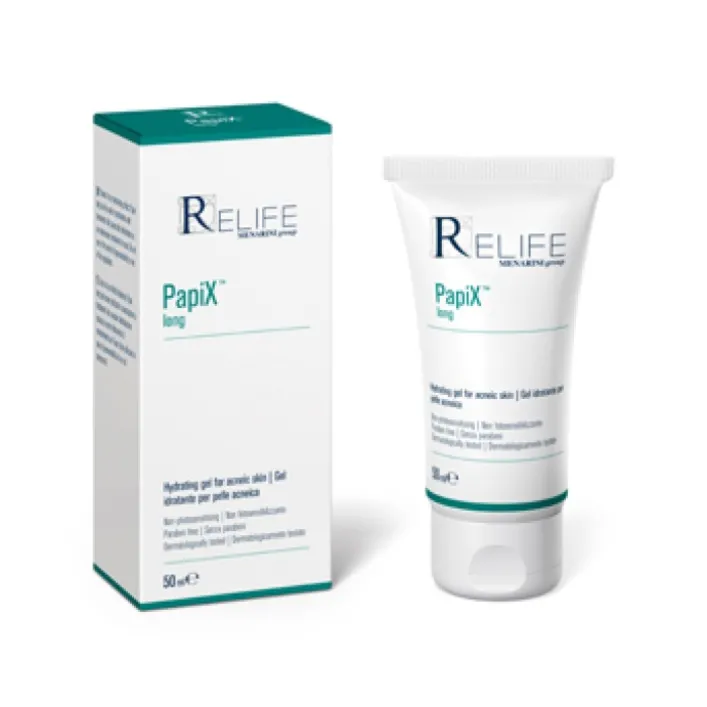 Papix Long Crema Gel Idratante Pelle Acneica 50 ml