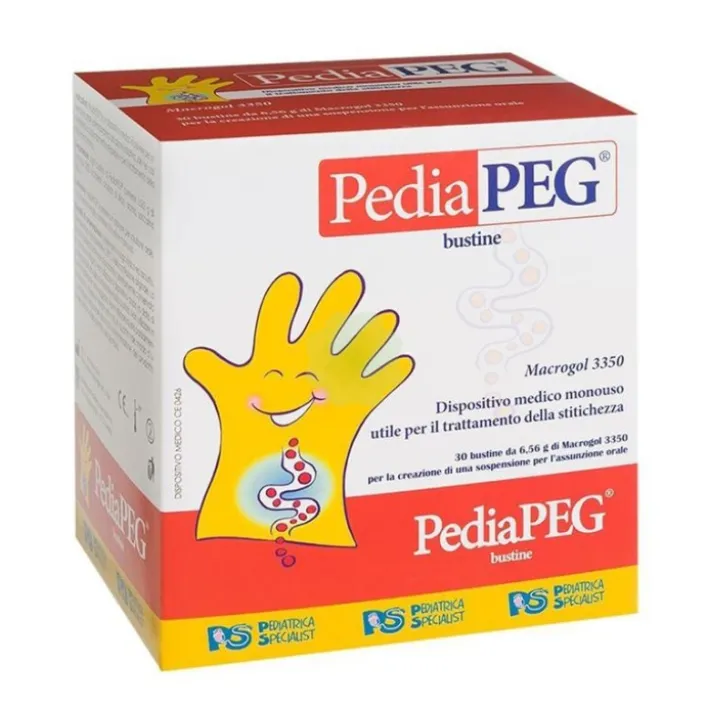 Pediapeg 30 Bustine - Integratore Alimentare Stitichezza
