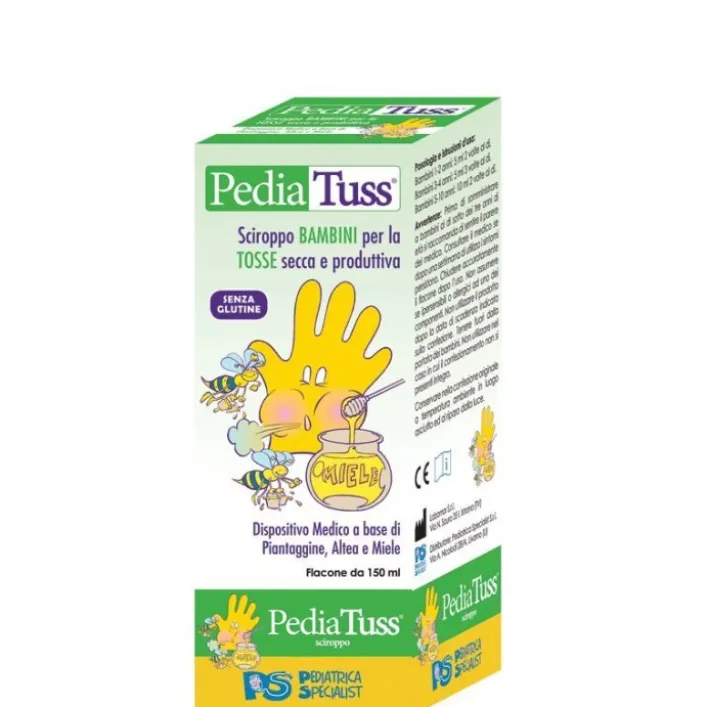 Pediatuss Sciroppo Antitosse al Miele 150 ml