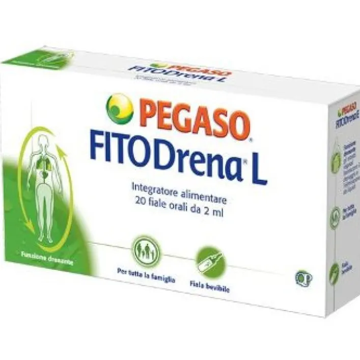 Pegaso Fitodrena L 20 Fiale - Integratore Alimentare