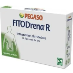 Pegaso Fitodrena R 10 fiale - Integratore Alimentare
