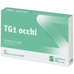 Pegaso TG1 Occhi Gocce per la Secchezza e Irritazione Oculare 10 Monodose da 0,5 ml