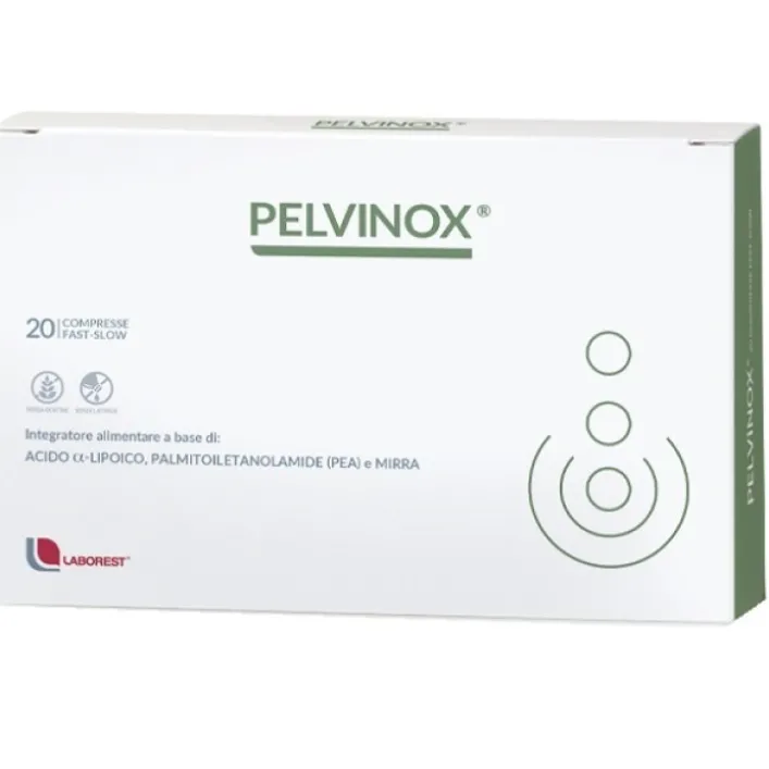 Pelvinox 20 Compresse - Integratore per Muscoli Pelvici