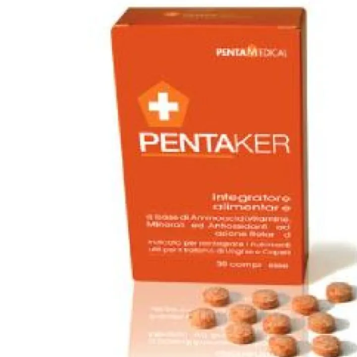 Pentaker 30 Compresse - Integratore Alimentare Capelli