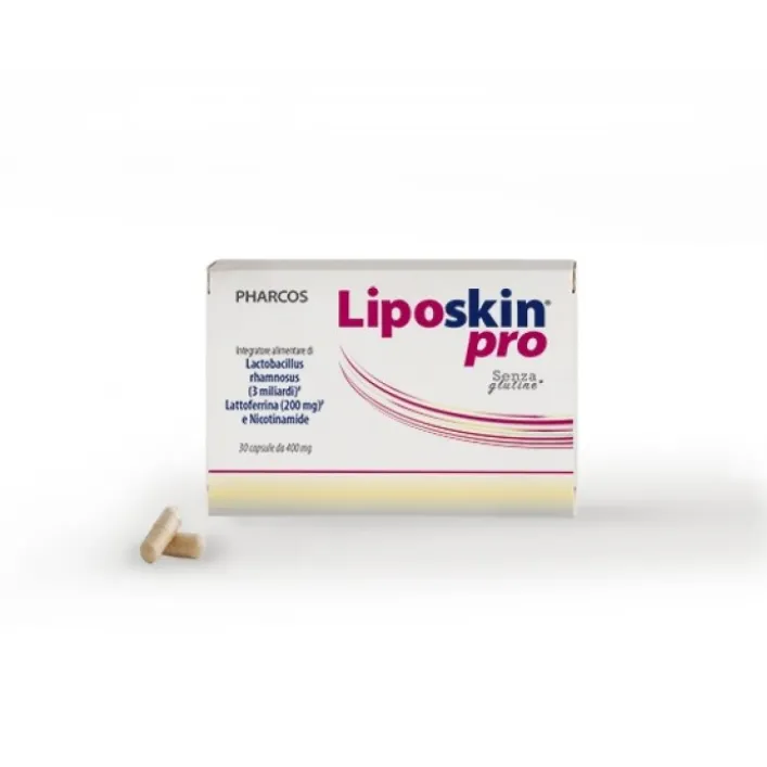Pharcos Liposkin Pro 30 Capsule - Integratore Acne