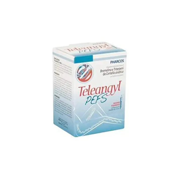 Pharcos Teleangyl PEFS 30 Bustine - Integratore Anticellulite