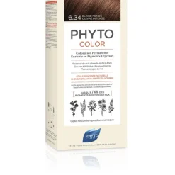 Phytocolor 6.34 Biondo Scuro Ramato Intenso - Tintura Permanente per Capelli