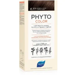 Phytocolor 6.77 Marrone Chiaro Cappuccino - Tintura Permanente per Capelli