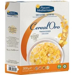 Piaceri Mediterranei CerealOro Fiocchi di Mais Senza Glutine 300 grammi