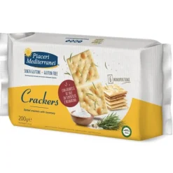 Piaceri Mediterranei Crackers Senza Glutine 200 grammi