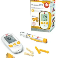Pic Gluco-Test Kit Completo per Misurazione della Glicemia