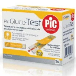 Pic Gluco-Test Strisce Reattive Glicemia 50 pezzi