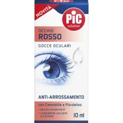 PIC Gocce Oculari Occhio Rosso 10 ml