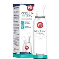 Pic RinoFlux Iso Spray+ Soluzione Isotonica Acido Ialuronico 100 ml