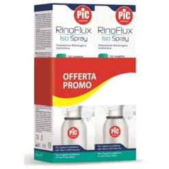 Pic RinoFlux Isotonic Soluzione Isotonica Pacco Doppio 2x100 ml
