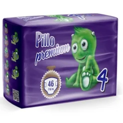Pillo Premium Pannolini Misura 4 Maxi 7/18 Kg 46 pezzi