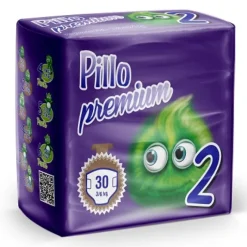 Pillo Premium Pannolini Misura 2 Mini 3/6 Kg 30 pezzi