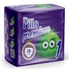 Pillo Premium Pannolini Misura 1 Newborn 2/5 Kg 28 pezzi