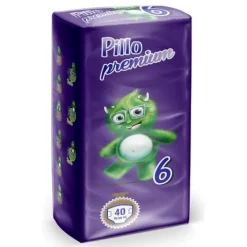 Pillo Premium Pannolini Misura 6 XL 16/30 Kg 40 pezzi