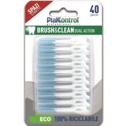 Plakkontrol Brush e Clean Scovolini 40 pezzi